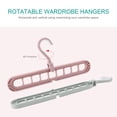 thumbnail image 4 of Perchero plegable para ropa Perchero giratorio antideslizante Perchero plegable Perchas para armario Abody Percha, 4 of 7