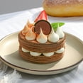 thumbnail image 6 of Farfi Cake Props Interesting Wear Resistant PVC Simulation French Cake Food Model for Party (Green), 6 of 13