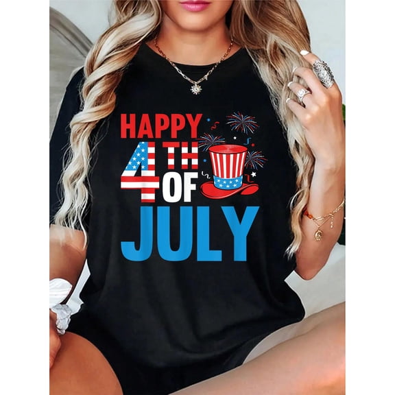 4th Of July US Flag Family Matching Men Women T-Shirt