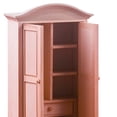 thumbnail image 4 of Decoraciones de armario Gabinete de esca 1/12 de madera multipropósito para casas de muñecas Accesorios de fotografía Dormitorio Micro CUTICAT Gabinete de casa de muñecas, 4 of 8