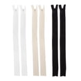 thumbnail image 1 of Dress Zipper,Invisible Zipper Durable Smooth Front Zipper Dresses Plastic Zipper State-of-the-Art Design, 1 of 9