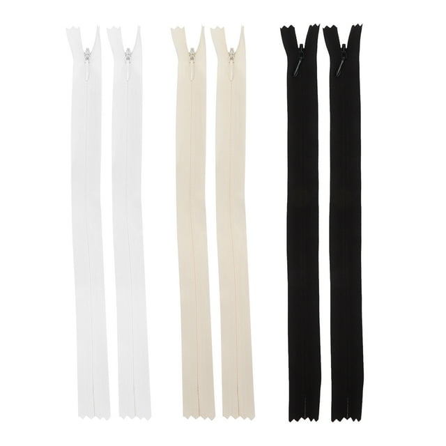 Dress Zipper,Invisible Zipper Durable Smooth Front Zipper Dresses Plastic Zipper State-of-the-Art Design