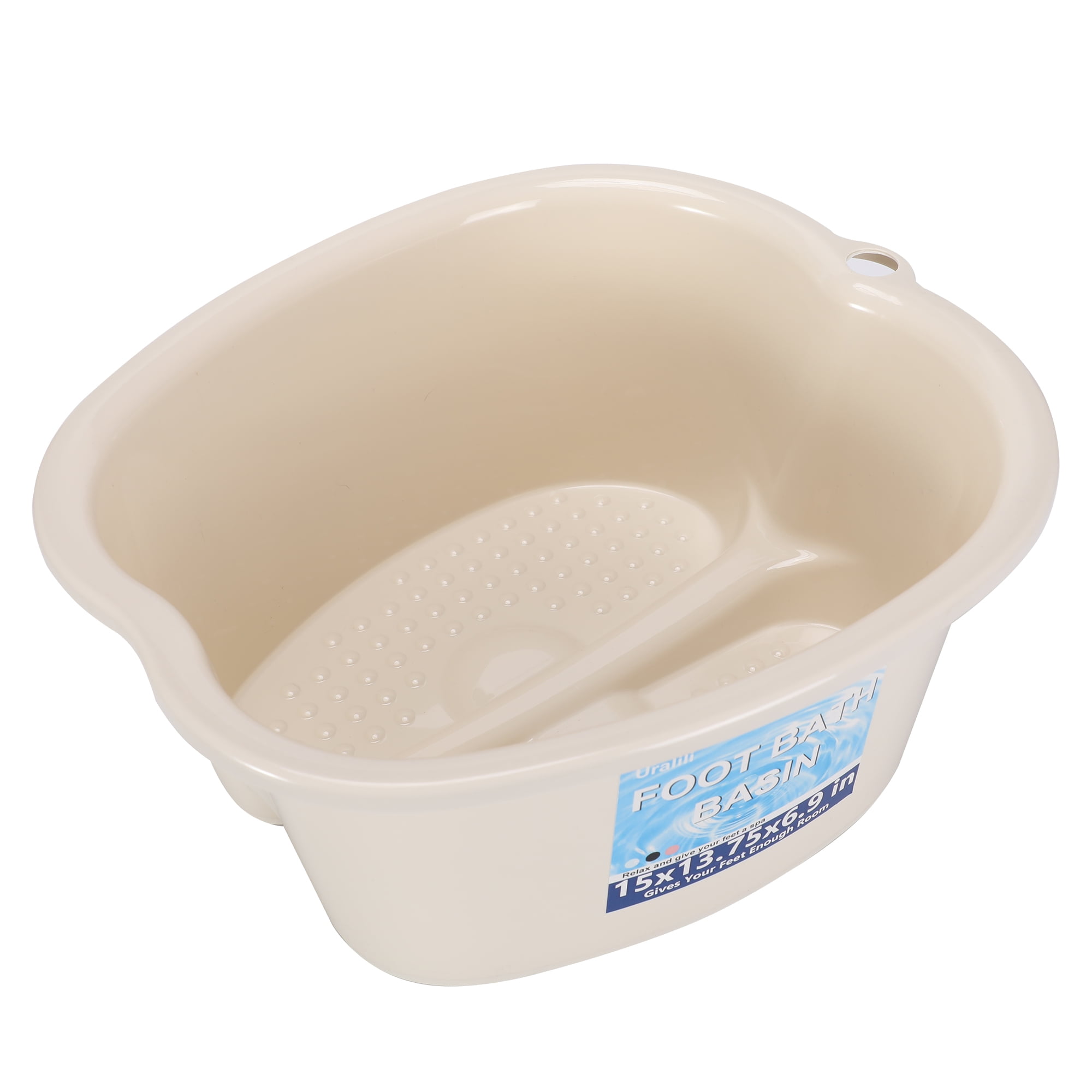 Uralili Extra Large Foot Soaking Bath Basin Foot Soaking Tub Pedicure
