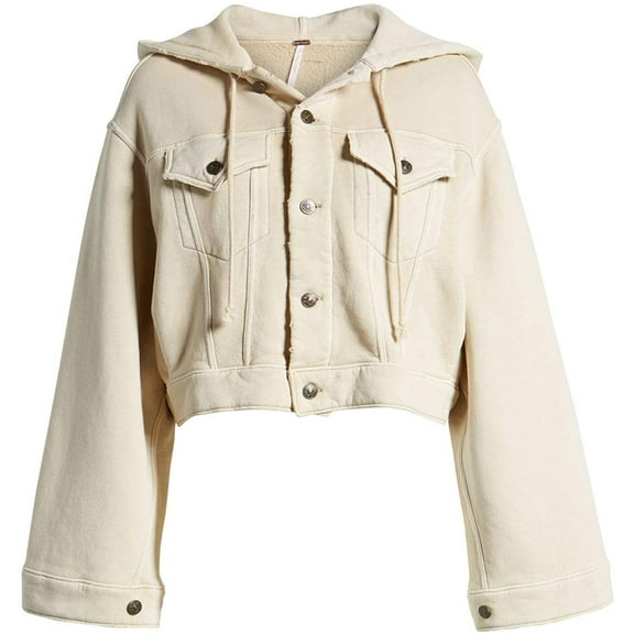 Free People Dreamers Jacket Beige L