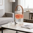 thumbnail image 6 of AuroraX Drink Dispensers for Party Plastic 1 Gallon Drink Dispenser with Spigot for Fridge for Wedding Sun Tea Jar Beverage Container for Juice/Tea/Soda & Lemonade, 6 of 7