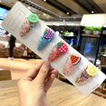 thumbnail image 3 of 10PCS Kids Snap Hair Clip Assorted Fruit Design Hair Barrette Snap Barrette, 3 of 10
