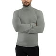 thumbnail image 4 of X RAY JEANS Mens Turtleneck Sweater Pullover, Sage, M, 4 of 10