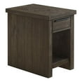 thumbnail image 2 of Intercon Furniture Hearst 16x24" Wood Chairside Table in Chevron Gray, 2 of 2