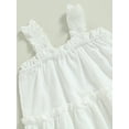 thumbnail image 6 of Bagilaanoe Toddler Baby Girl Summer Dress Sleeveless A-line Dresses 3M 6M 12M 2T 3T 4T Kids Casual Swing Sundress, 6 of 8