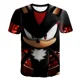thumbnail image 3 of 2023 Nueva camiseta amarilla de Sonic, ropa para niños, juego de dibujos animados para niños, ropa para niños Super Sonic, camiseta para hombres y mujeres, ropa de verano para niñas, 3 of 5