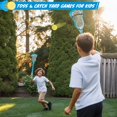 thumbnail image 3 of Juego de lacrosse de juguete Foayex con bastones ajustables, pelota flotante para niños de 3 años o más, 3 of 9