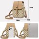 thumbnail image 5 of Bolso bandolera de un solo hombro para mujer de diseñador de marca de lujo, bolso retro clásico, bolso para teléfono móvil, bolso cuadrado mini para mujer, 5 of 5