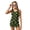 Jamaican Flag Patchwork, variant on COEQINE Girls Two Piece Tankini Swimsuit Racerback Bathing Suit with Chest Pad, Summer Hawaiian Swimwear with Boyshort for Kids 6-7 Years, for Water Play, Green Palm Tree Hibiscus