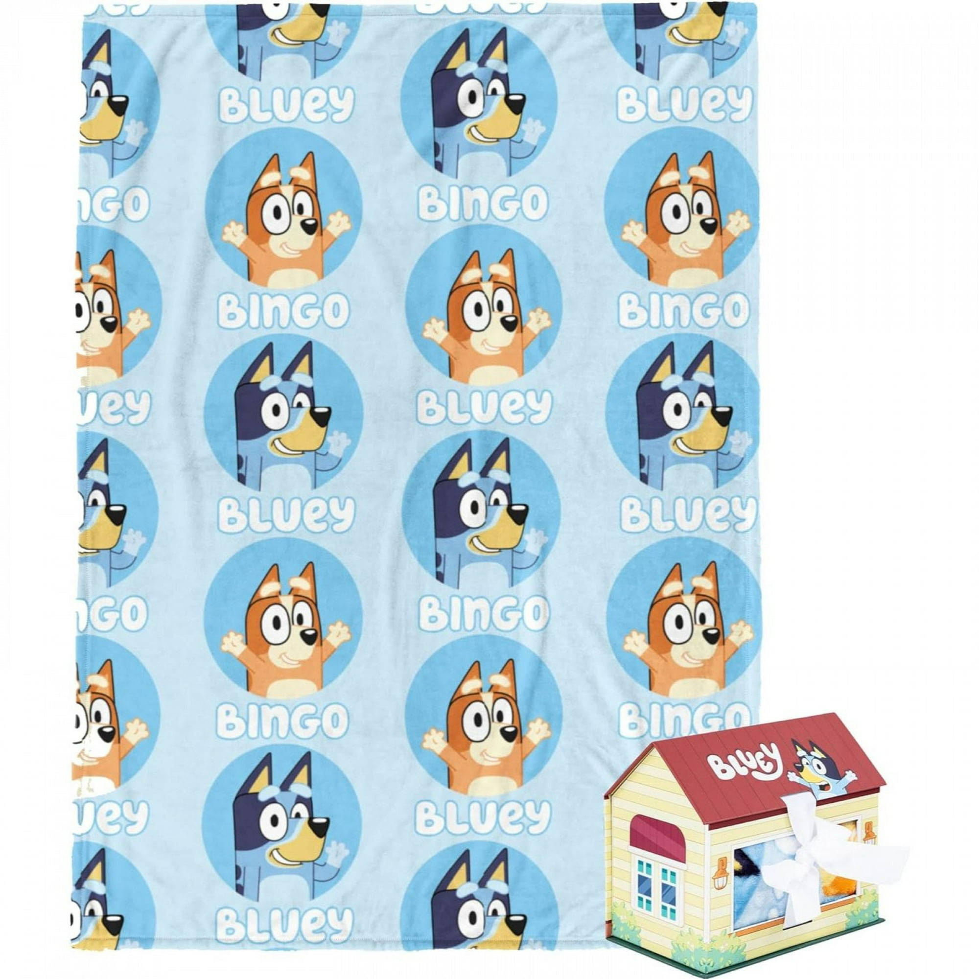 Bluey throw blanket hotsell