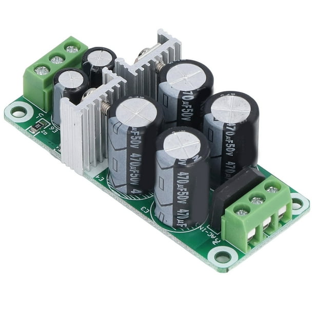 Power Supply Module, 4 Electrolytic Capacitors Op Amp Small Noise