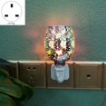 thumbnail image 2 of 2X Electric Plug in LED Aroma Diffuser Lamps Wax Melt Oil Burner Wax Warmer-UK Plug, 2 of 7