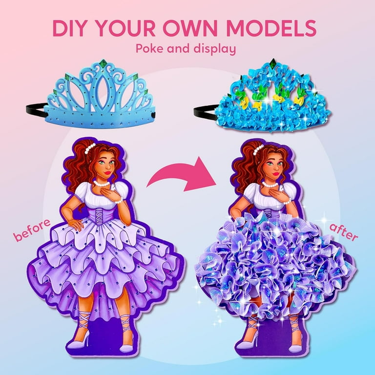 dress design craft DIY: How to Make a Dress Using a Paper Towel