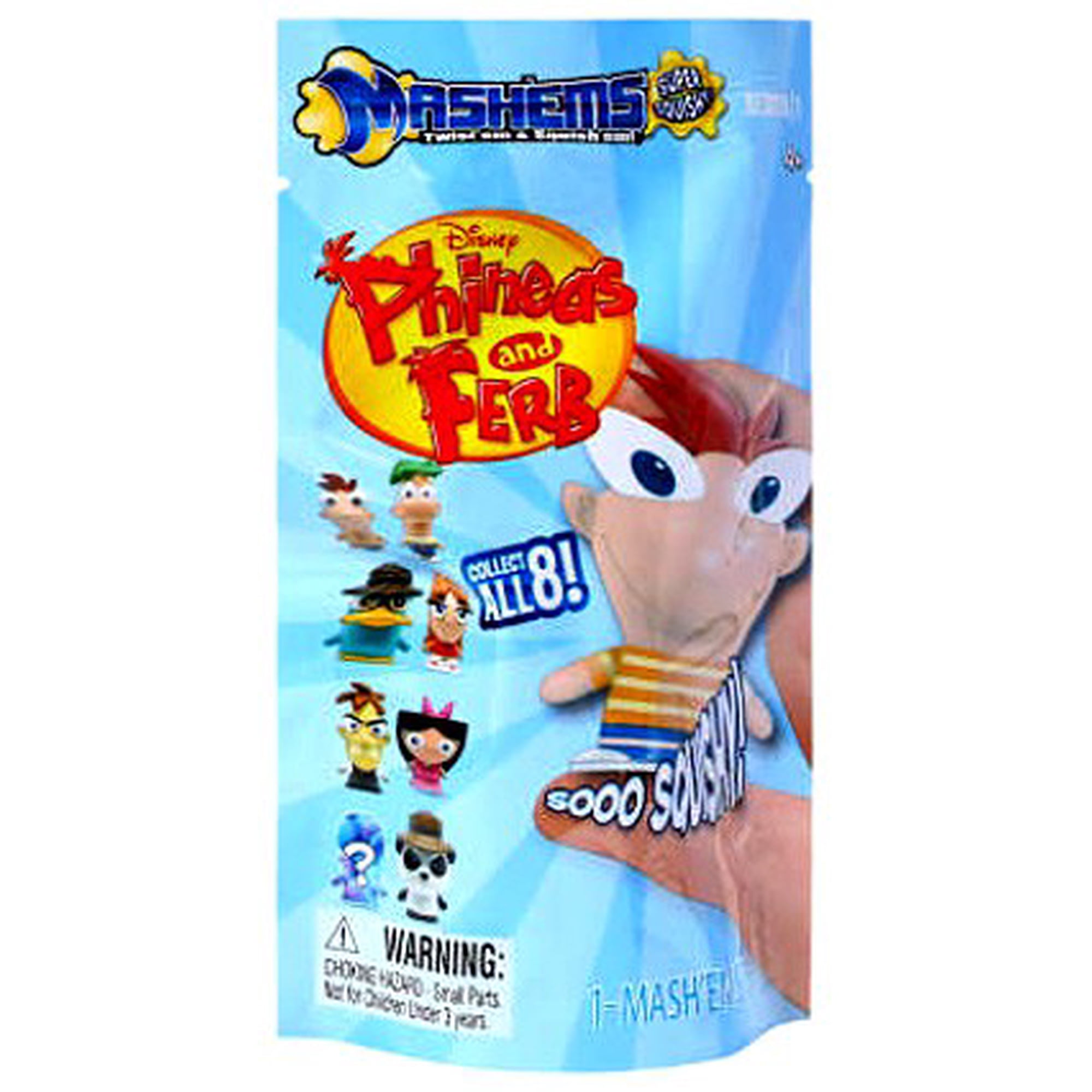 Phineas & Ferb MashEms Series 1 Mystery Pack (1 RANDOM MashEm)