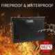 thumbnail image 3 of Bolsa de documentos ignífuga con candado Organizador de seguridad para dinero Cierre de cre Carevas Bolsa de almacenamiento, 3 of 7