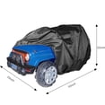 thumbnail image 3 of Kids Ride On Toy Car Cover Outdoor Protective Universal Fit Waterproof Windproof Snow Dust Protection 55x33x32 Inch, 3 of 6
