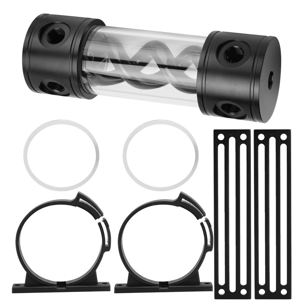 FAGINEY Water Cooling Tank,PC Cooler Tank,YSXTBDB170 6 Holes Computer