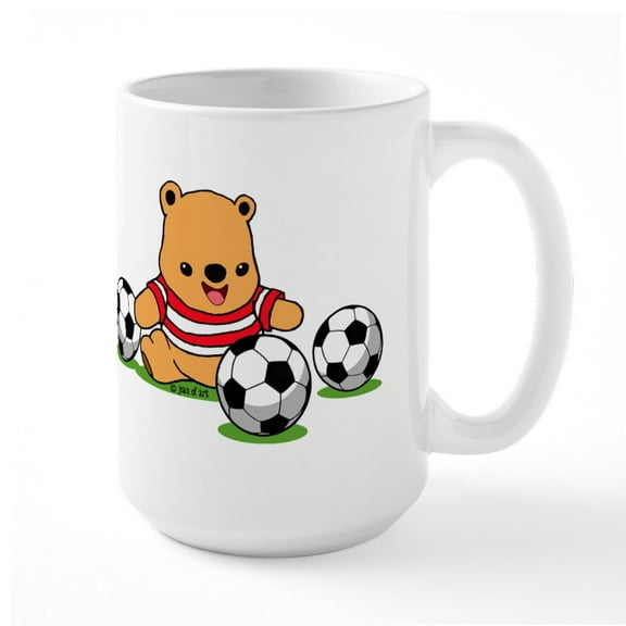 CafePress - Teddy Bear Mugs - 15 oz Ceramic Large White Nolvety Mug