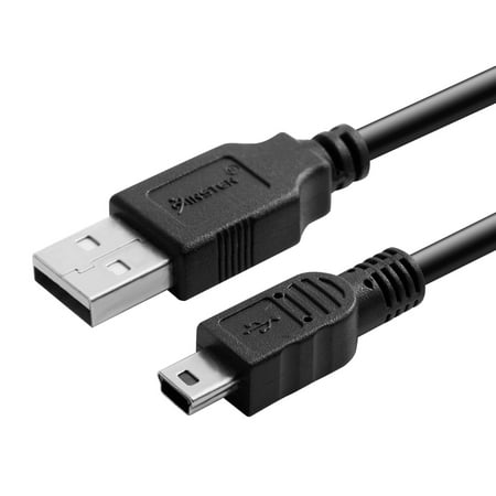 Insten 10' USB 2.0 A to Mini B 5pin Male Data Sync Charger Cable for GPS Camera MP3 MP4 Speaker PS3 Controller