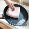 thumbnail image 4 of Toalla de mano colgante de cocina, paño de limpieza suave de lana Coral súper absorbente, 4 of 5