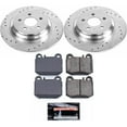thumbnail image 3 of PowerStop Rear Z23 Evolution Sport Carbon-Fiber Ceramic Brake Pad and Drilled & Slotted Rotor Kit Fits: MERCEDES-BENZ Select Models K5261, 3 of 10