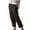 Brown, variant on Tbopshirt Linen Pants for Women,Women Casual Solid Cotton Linen Pants Trousers Button Loose Wide Leg Pants Cargo Pants Women