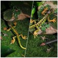 thumbnail image 3 of 2Pcs Lizards Figurine Toys Green Color For Families And Friends Educational And Trick Play, 3 of 8