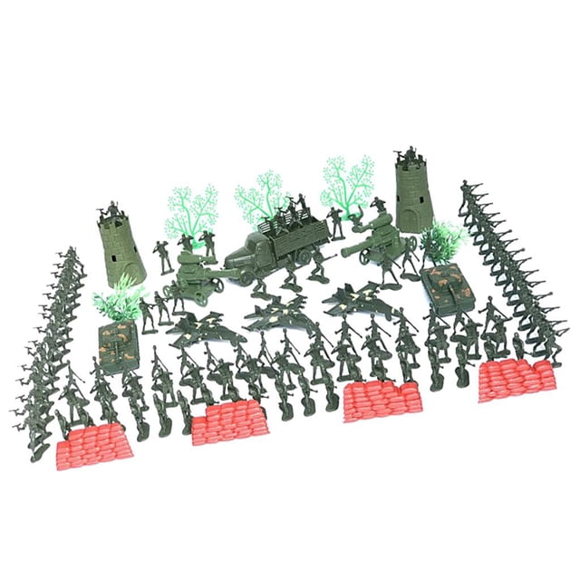 167Pcs Juguetes Zulema Soldado militar Playset 4 cm para hombre
