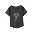 thumbnail image 4 of Camiseta para Mujer Verano Tops Ropa Señoras Elegante Camiseta con Cuello Redondo para Ir de Compras XL, 4 of 7