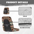thumbnail image 6 of KUIFORTI Aztec Tribe UTV Seat Covers Seats Cover for UTV Compatible with Yamaha Rhino 700 660 450 2004-2021 Comfortable All-Season Protection Outdoor Seat Cover Set, 6 of 7