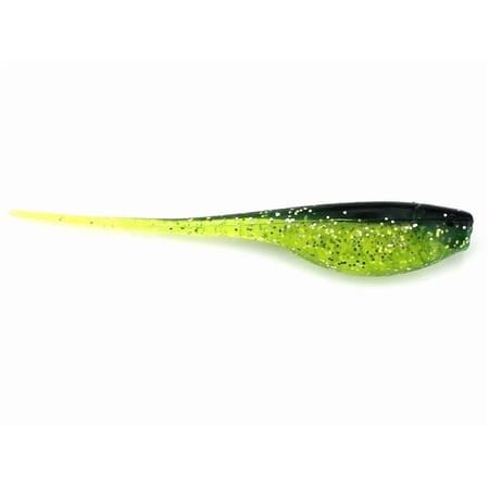 Jenko Fishing Big T Fry Daddy Swimbait 3 Midnight Chartreuse