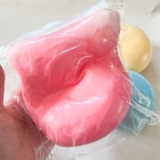 Big Pink Dough Ball - Ultra-Soft Slow Rising Squishy Fluid Cheese Ball , Stress Relief for Adults, Focus & Relaxation