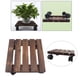 thumbnail image 3 of Soporte de planta en maceta con ruedas Carrito Cuadrado Maceta Carro de madera Los 35x35cm Sharpla carrito de jardinera de rodillos, 3 of 8