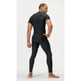 thumbnail image 7 of DEVOPS 3 Pack Men's Athletic Short Sleeve Compression Shirts (2X-Large, Black/Black/Black), 7 of 7