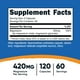 thumbnail image 2 of Suplemento Nutricost Magnesium+ Extra Strength 420 mg 120 cápsulas, 2 of 5