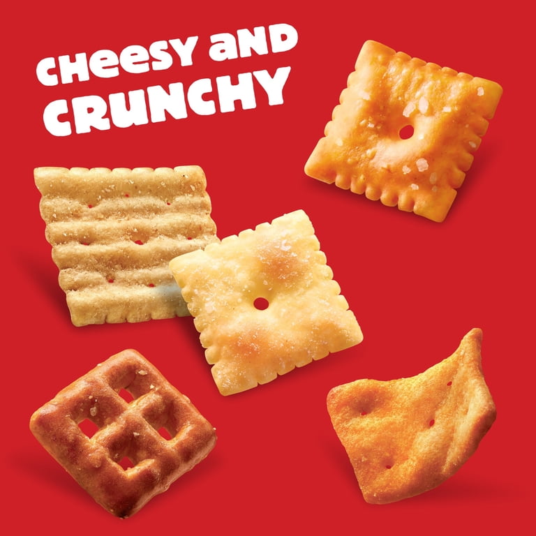 Cheez-It, Snack Mix, 10.5 oz, Cheesy and Salty Crackers - Walmart.com