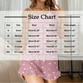 thumbnail image 3 of Akafmk Women's Cami Pajama Sets,Cotton Pajamas for Women Set,Sleeveless Cami Sleep Tops and Sleepwear Shorts 2 Piece Loungewear Set Soft Comfy Nightwear, 3 of 4