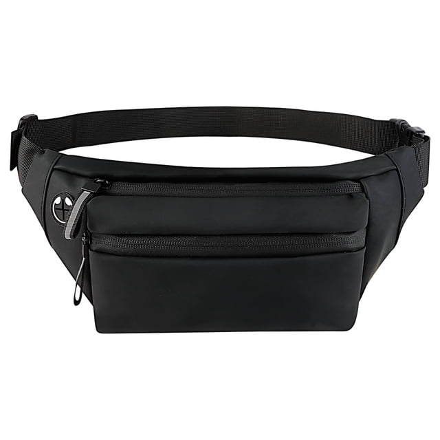 Men Waist Bag Portable Large Capacity Theft Proof Fanny Pack Crossbody Backpack