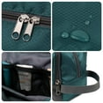 thumbnail image 6 of Toiletry Bag for Men Hanging Travel Dopp Kit Lightweight Water Resistant Small Shaving Bag Bathroom Cosmetic Organizer for Women, Malachite Green, 6 of 7