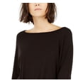thumbnail image 2 of INC International Concepts Women's  Ruched Dolman-Sleeve Top Black Size XX-Large, 2 of 3