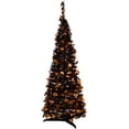 thumbnail image 3 of Northlight Pre-Lit Pop Up Artificial Jack O' Lantern Halloween Tree - 4' - Orange Lights, 3 of 9