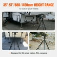 BENTISM 5th Wheel Tripod Stabilizer, 5000 LBS Load Capacity Tripod