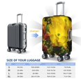 thumbnail image 6 of Daiia Cactus Flowers Luggage Cover, Thickened Washable Travel Luggage Covers, Elastic Unique Baggage Covers for 18-20 inch Luggage-Medium, 6 of 9