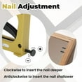 thumbnail image 7 of Point Driver for Picture Framing with 2000 Points, Portable Point Driver for Joiner DIY 2000 Points,Picture Framing Tool with Flexible Point Nails, for Flexible and Rigid Framers, 7 of 7