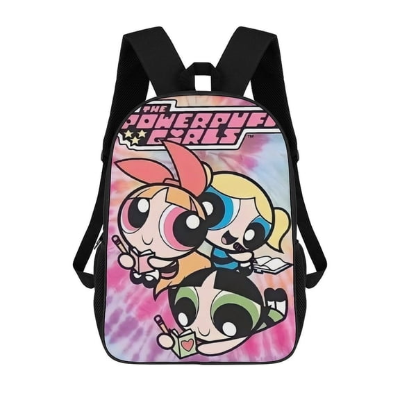 The Powerpuff G-i--r-l-s Large capacity travel backpack/laptop backpack 17inch