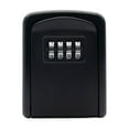 thumbnail image 1 of Key Lock Box Wall Mounted Stainless Steel Key Safe Weatherproof Storage Box ,Office Key Storage, 1 of 6